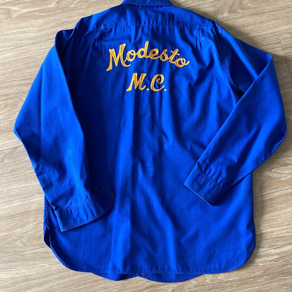 VTG Modesto Motorcycle Club - Indian Shirt! 🏍💙